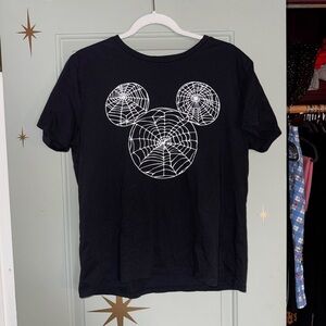 Disney Lovers! Spiderweb Mickey Ears t-shirt!